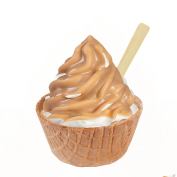 Premium Dip Hazelnoot,Soft Ice Corner,Angelo,Good Choice;Klein 3,50 - Groot 4,00